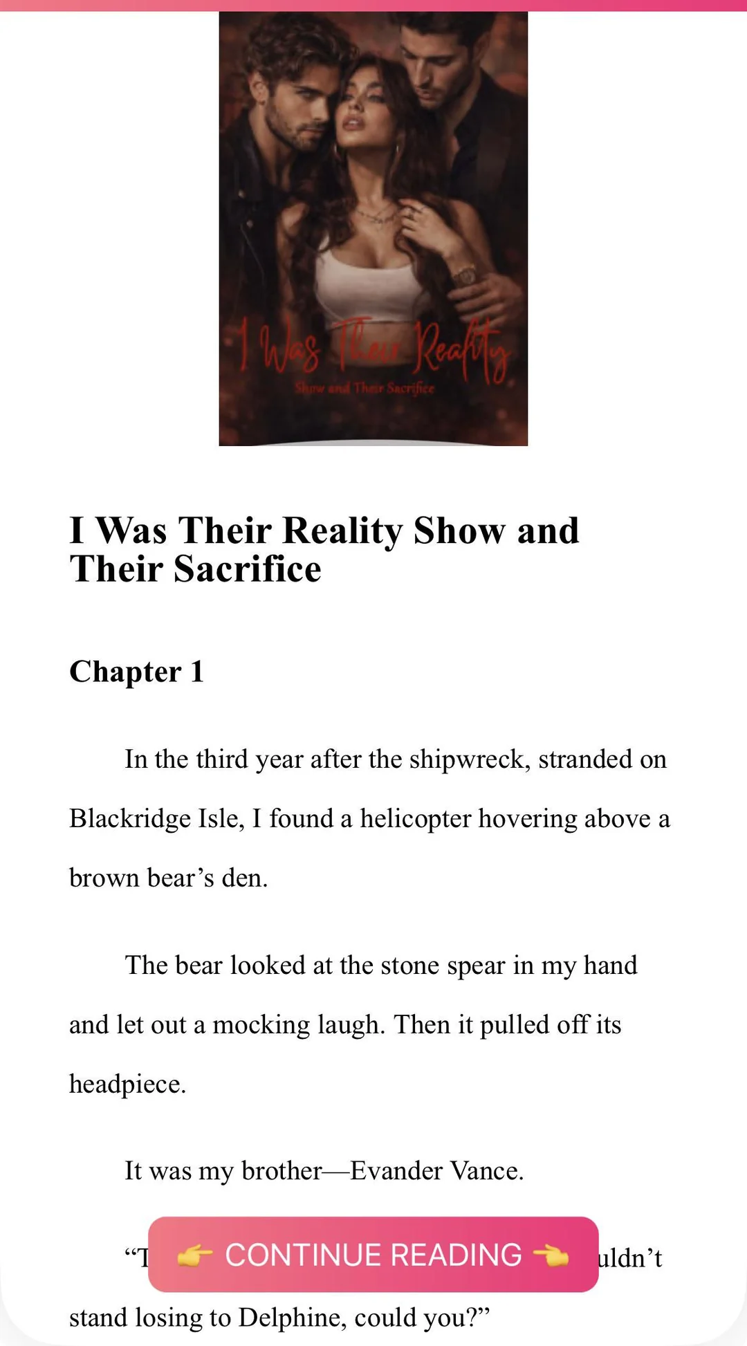 I Was Their Reality Show and Their Sacrifice
