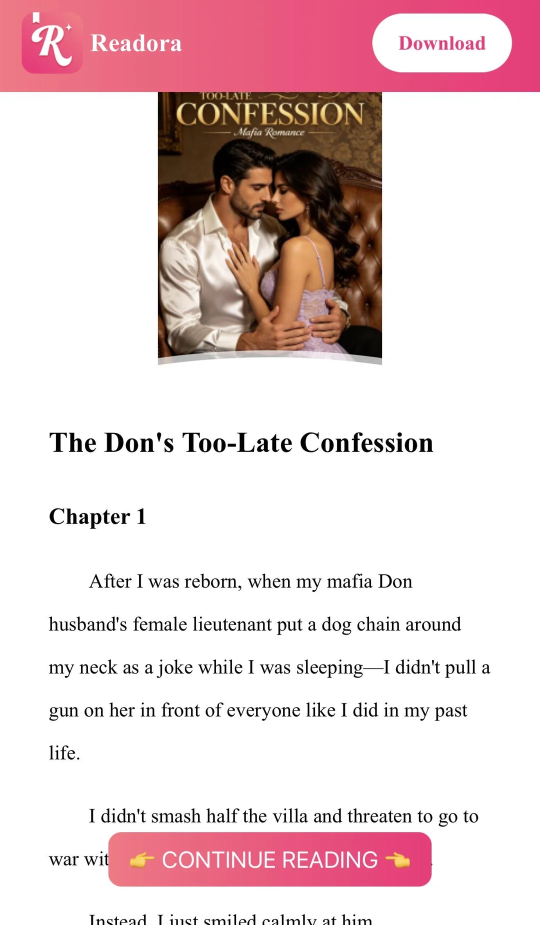 The Don’s Too-Late Confession